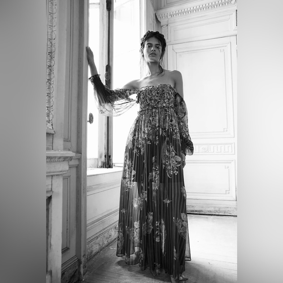 ✨sold✨FREE PEOPLE Angel Eyes Maxi Dress - Picture 5 of 11